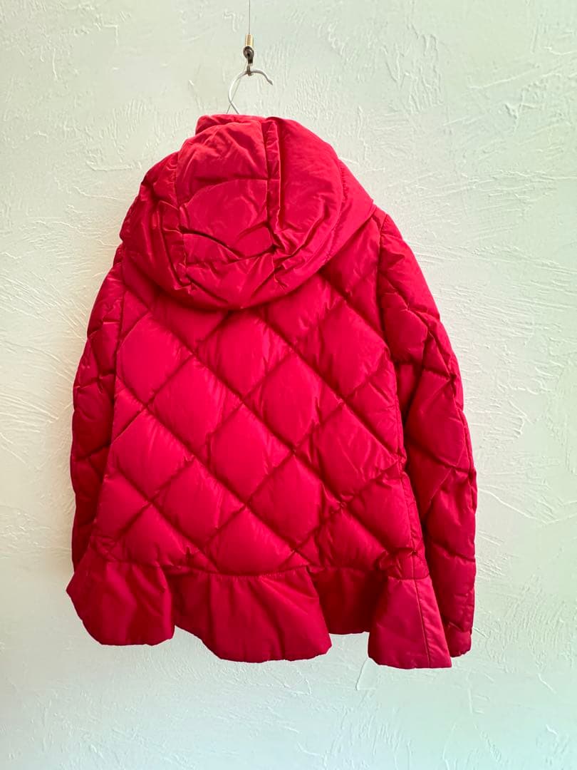 モンクレール　MONCLER 赤 ダウンコート　6Ａ116cm