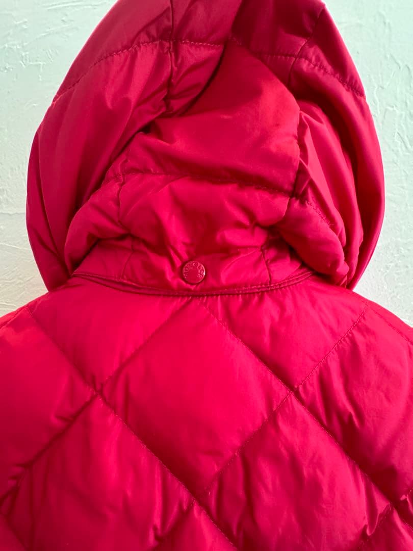 モンクレール　MONCLER 赤 ダウンコート　6Ａ116cm