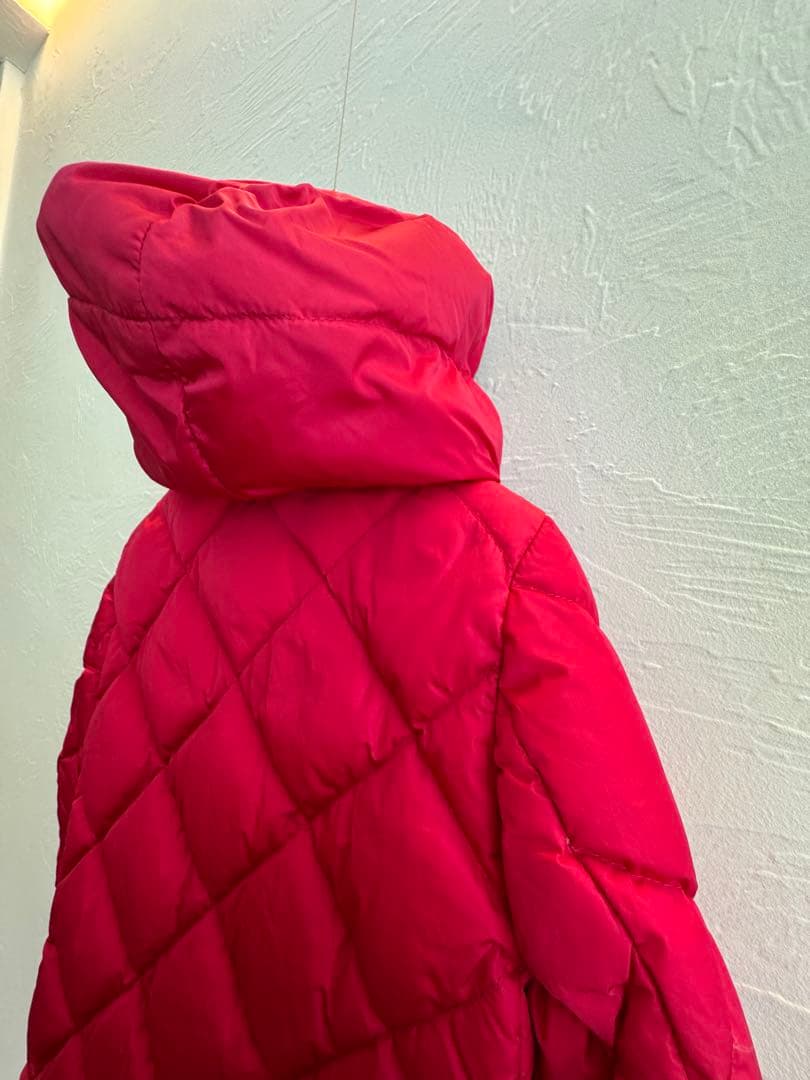 モンクレール　MONCLER 赤 ダウンコート　6Ａ116cm