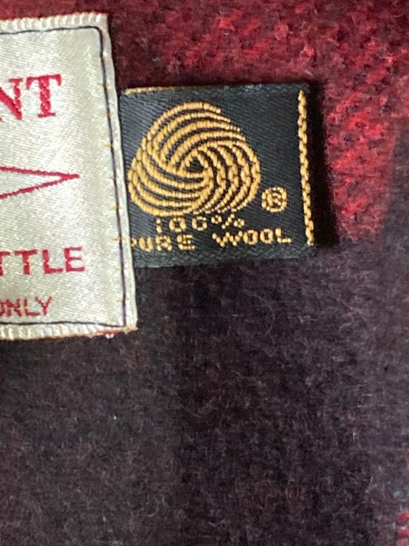 Filson フィルソン　マッキーノウールシャツジャケット　赤黒　38