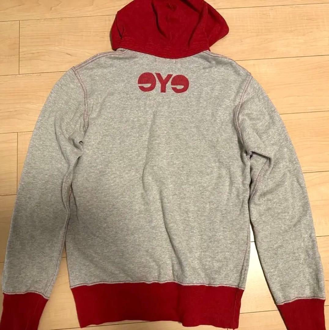 eYe JUNYA WATANABE MAN パーカー グレー/レッド