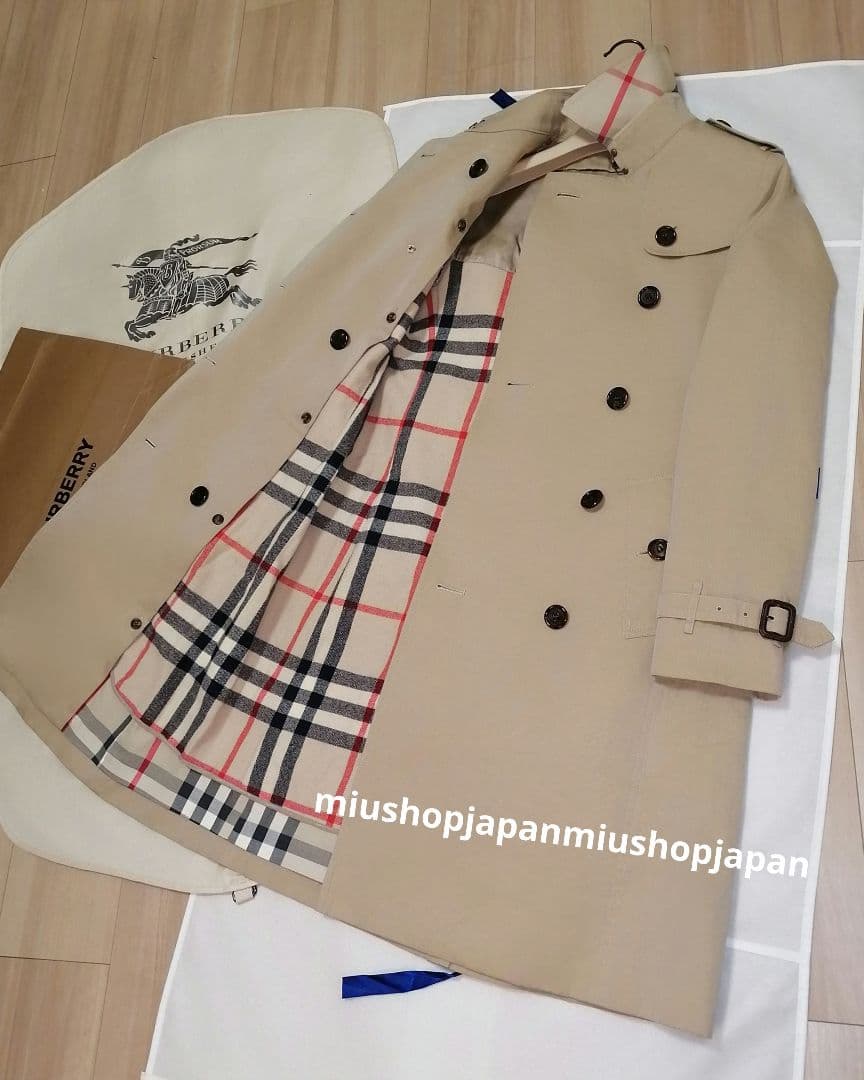 本物上質●36サイズ　バーバリー　BURBERRY　LONDON　トレンチコート
