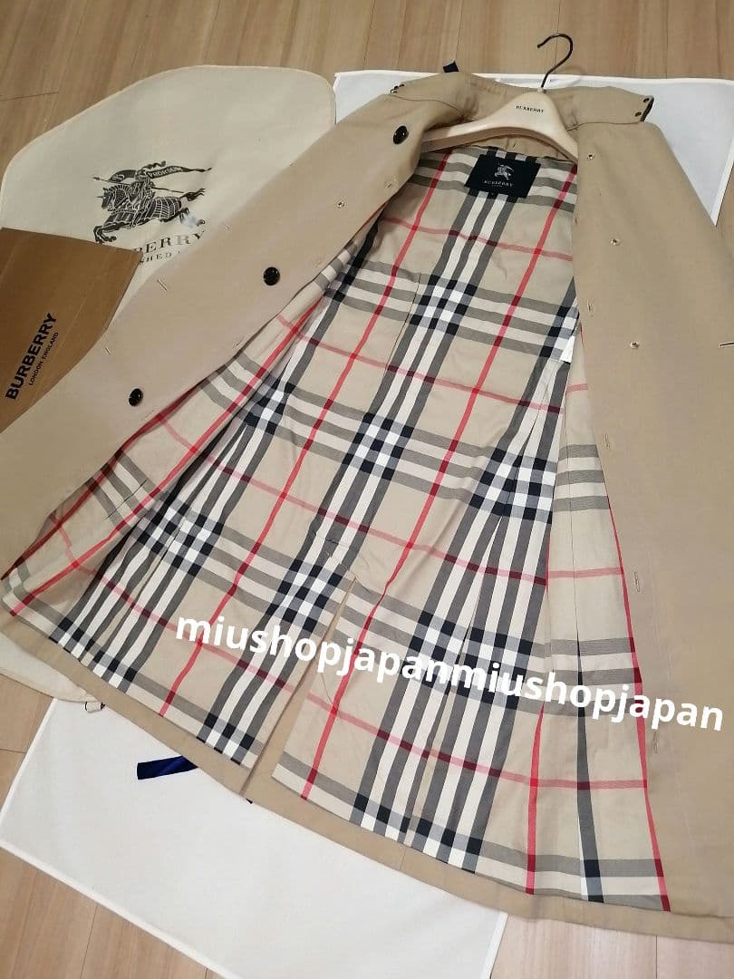 本物上質●36サイズ　バーバリー　BURBERRY　LONDON　トレンチコート