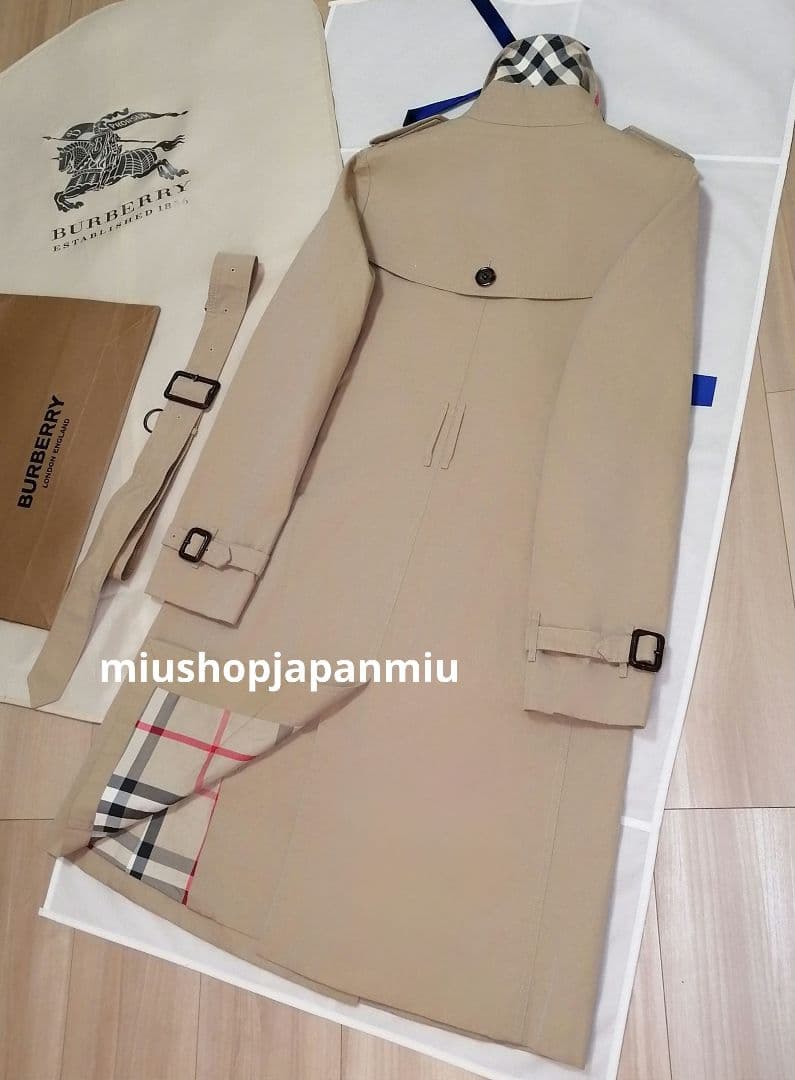 本物上質●36サイズ　バーバリー　BURBERRY　LONDON　トレンチコート