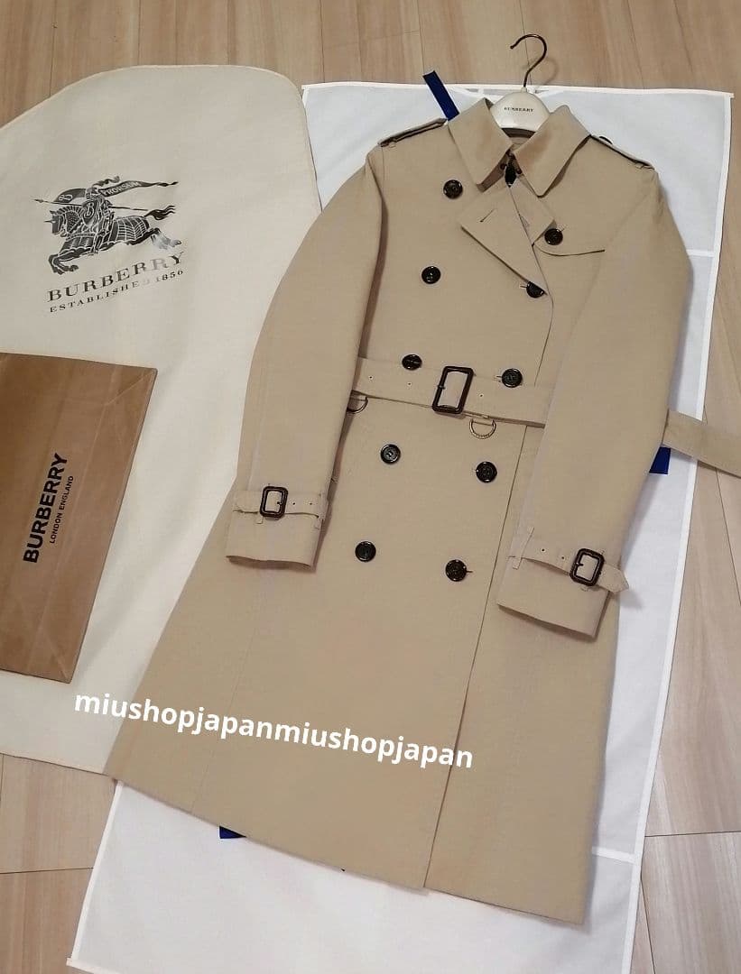 本物上質●36サイズ　バーバリー　BURBERRY　LONDON　トレンチコート