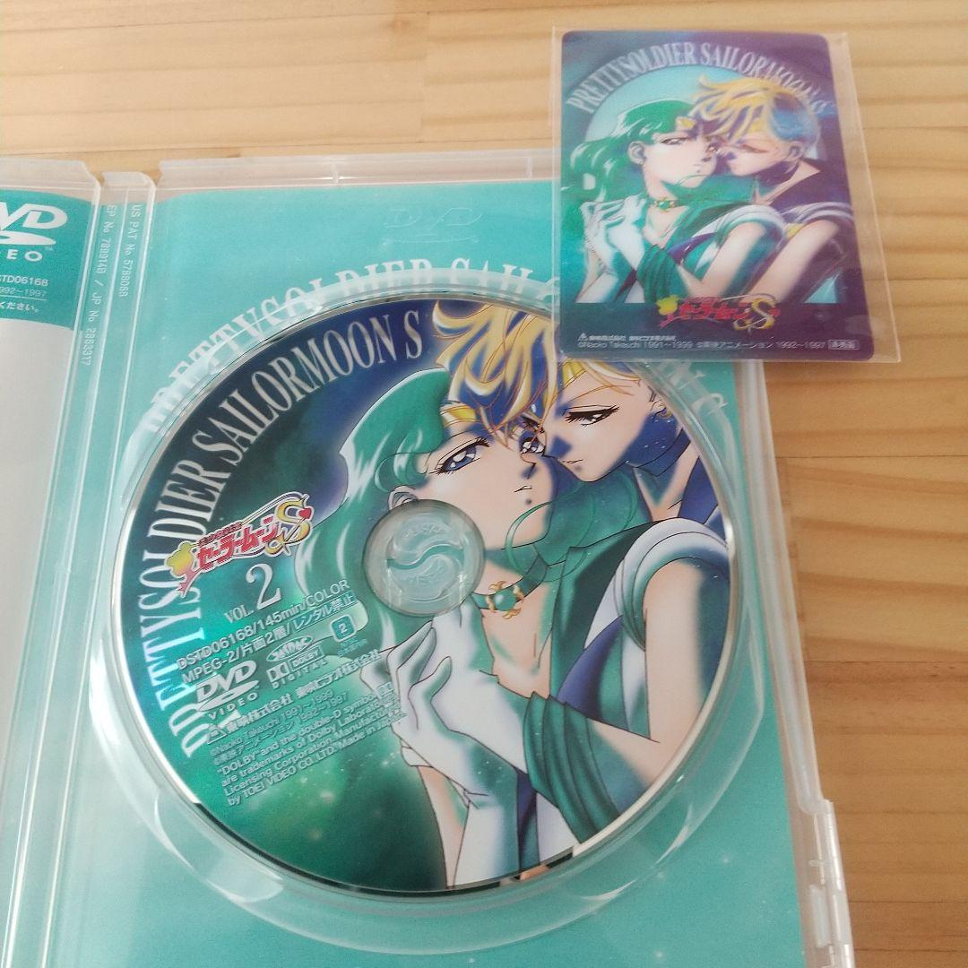 美少女戦士セーラームーン S DVD全7巻+ 3Dカードコンプリート