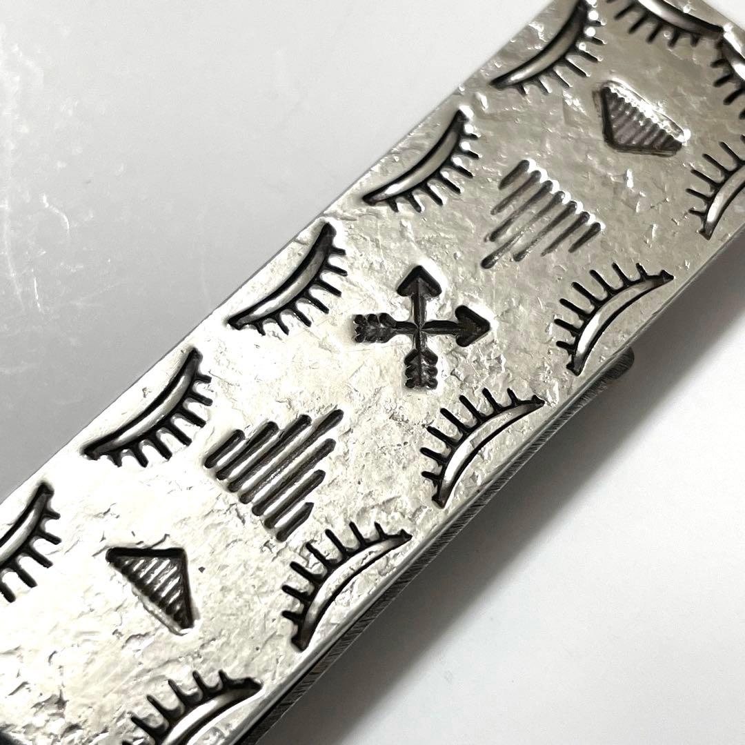 【良品】RRL マネークリップ ナバホ Silver925 ハンドメイド