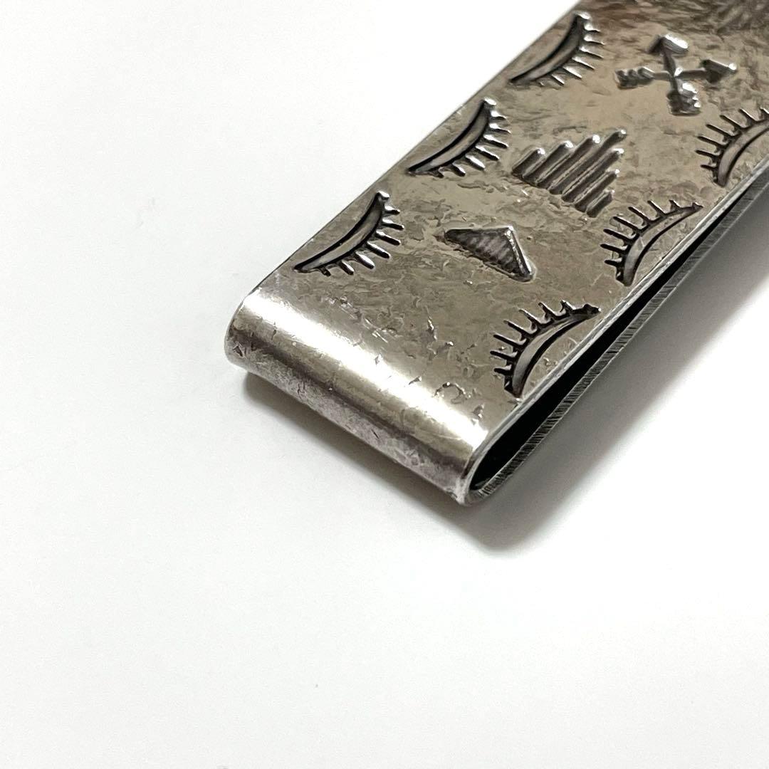 【良品】RRL マネークリップ ナバホ Silver925 ハンドメイド