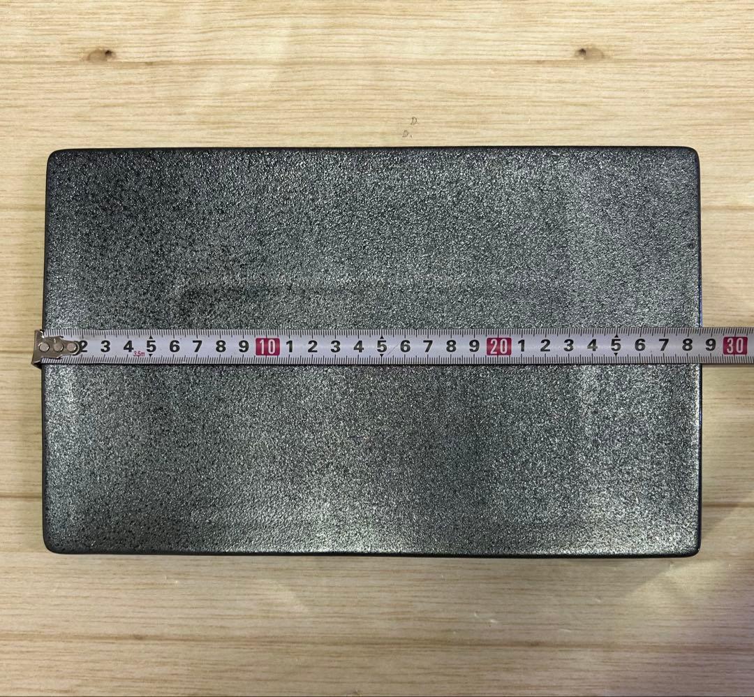 銀鱗29cm長角皿(4枚)