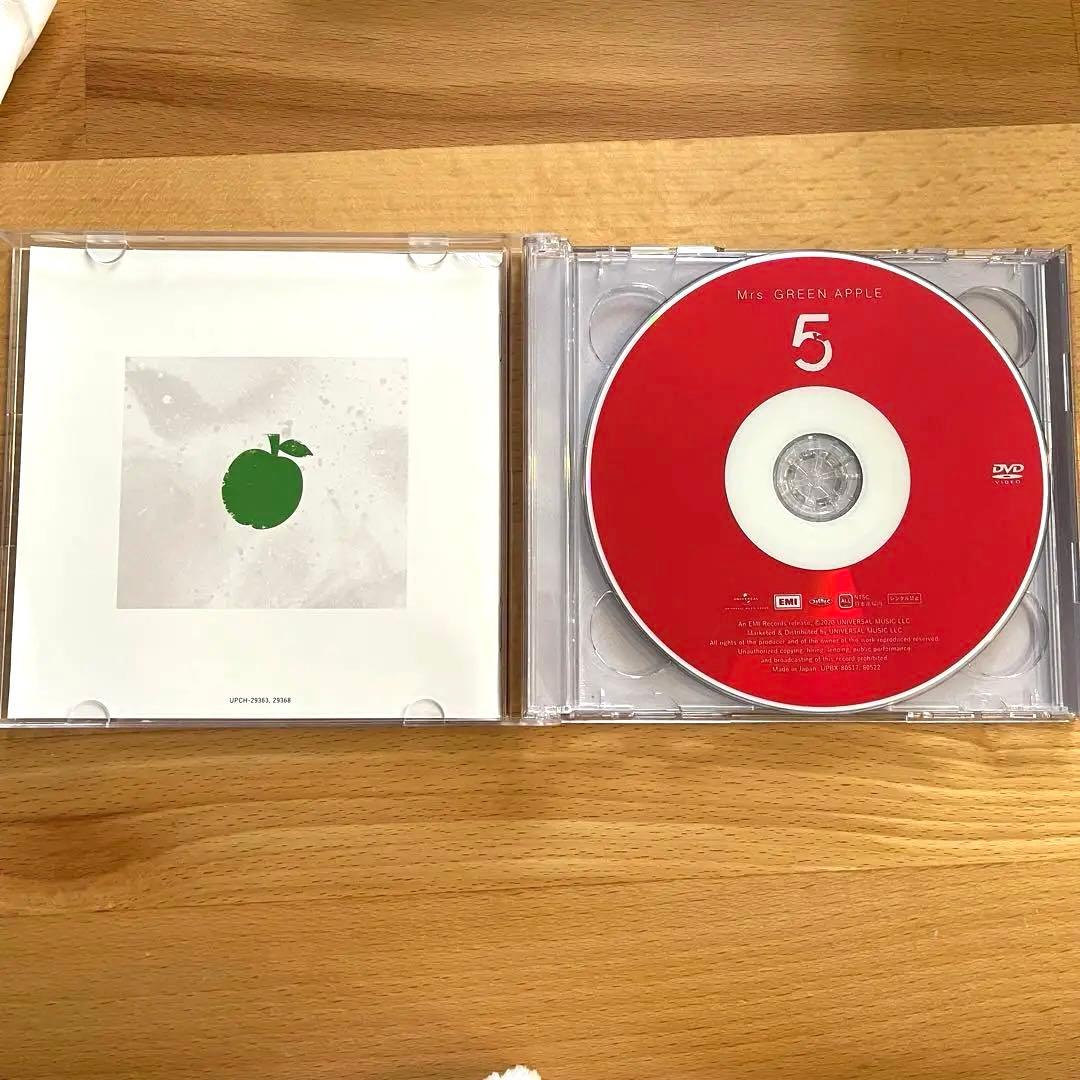 Mrs. GREEN APPLE 5 5 CD • DVDセット