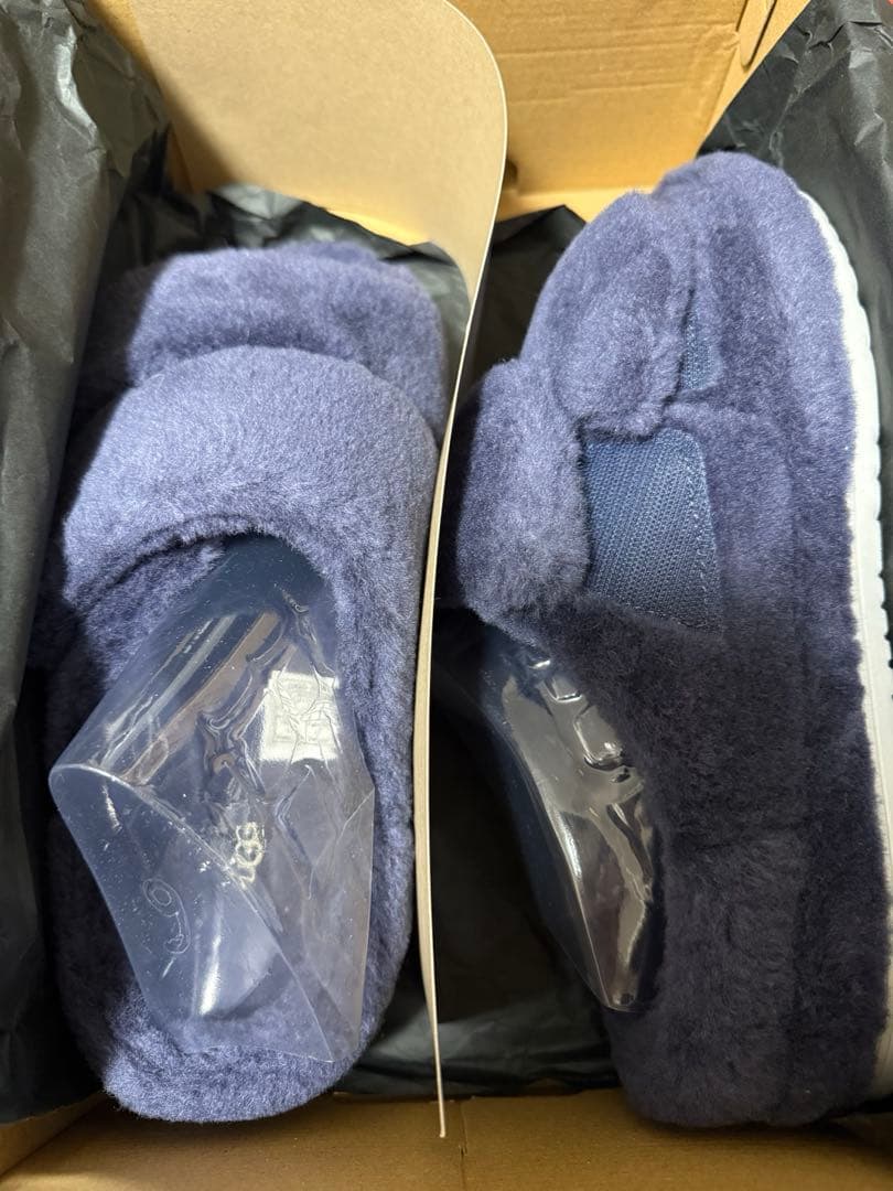 値下げ 新品未使用UGG 27cm ネイビー M FLUFF THAT