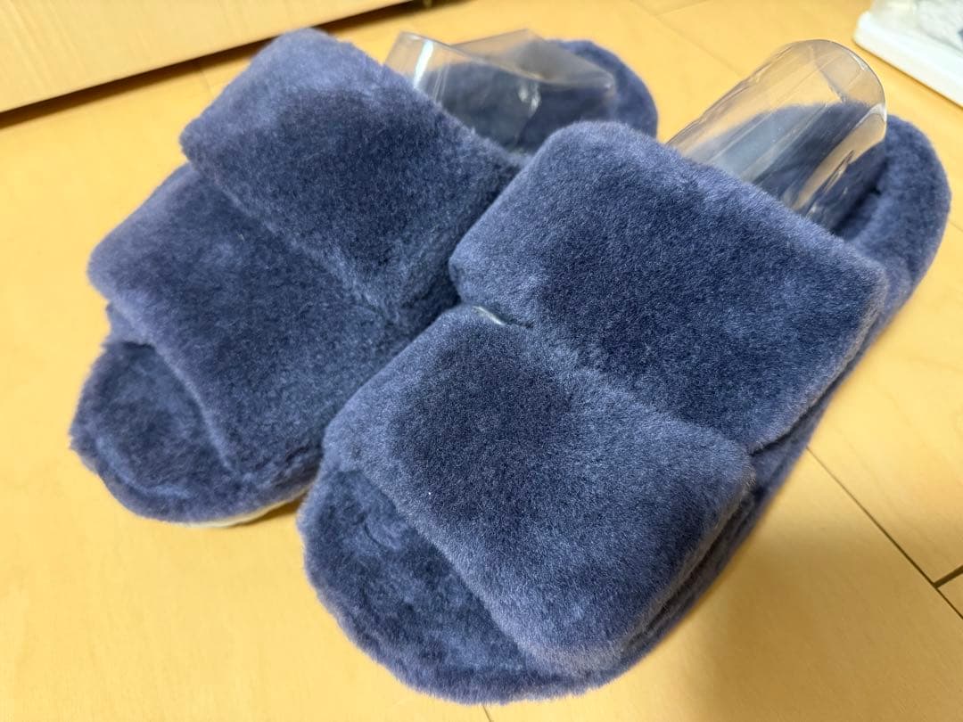 値下げ 新品未使用UGG 27cm ネイビー M FLUFF THAT