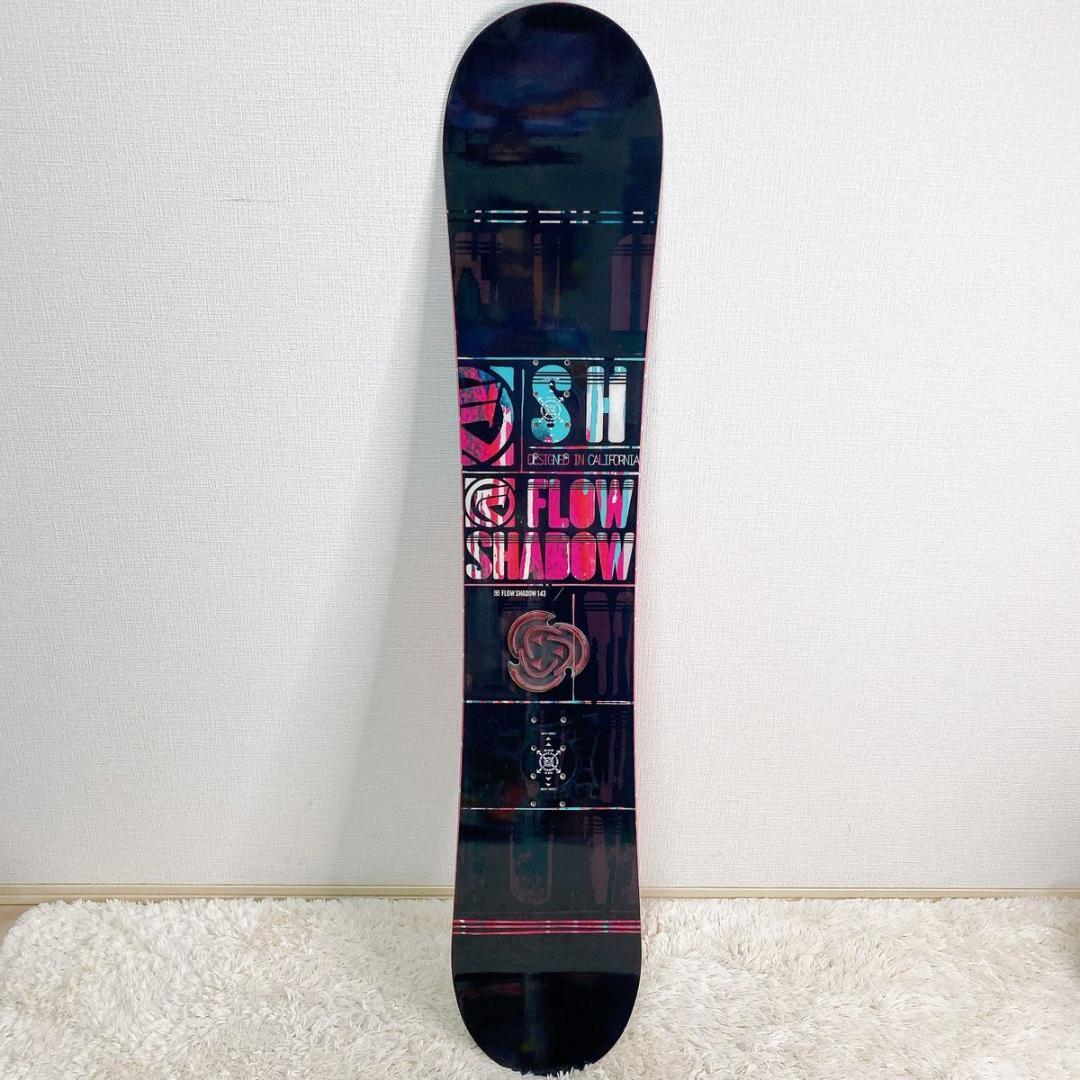 FLOW SHADOW フローシャドウ レディース 143cm キャンバーボード