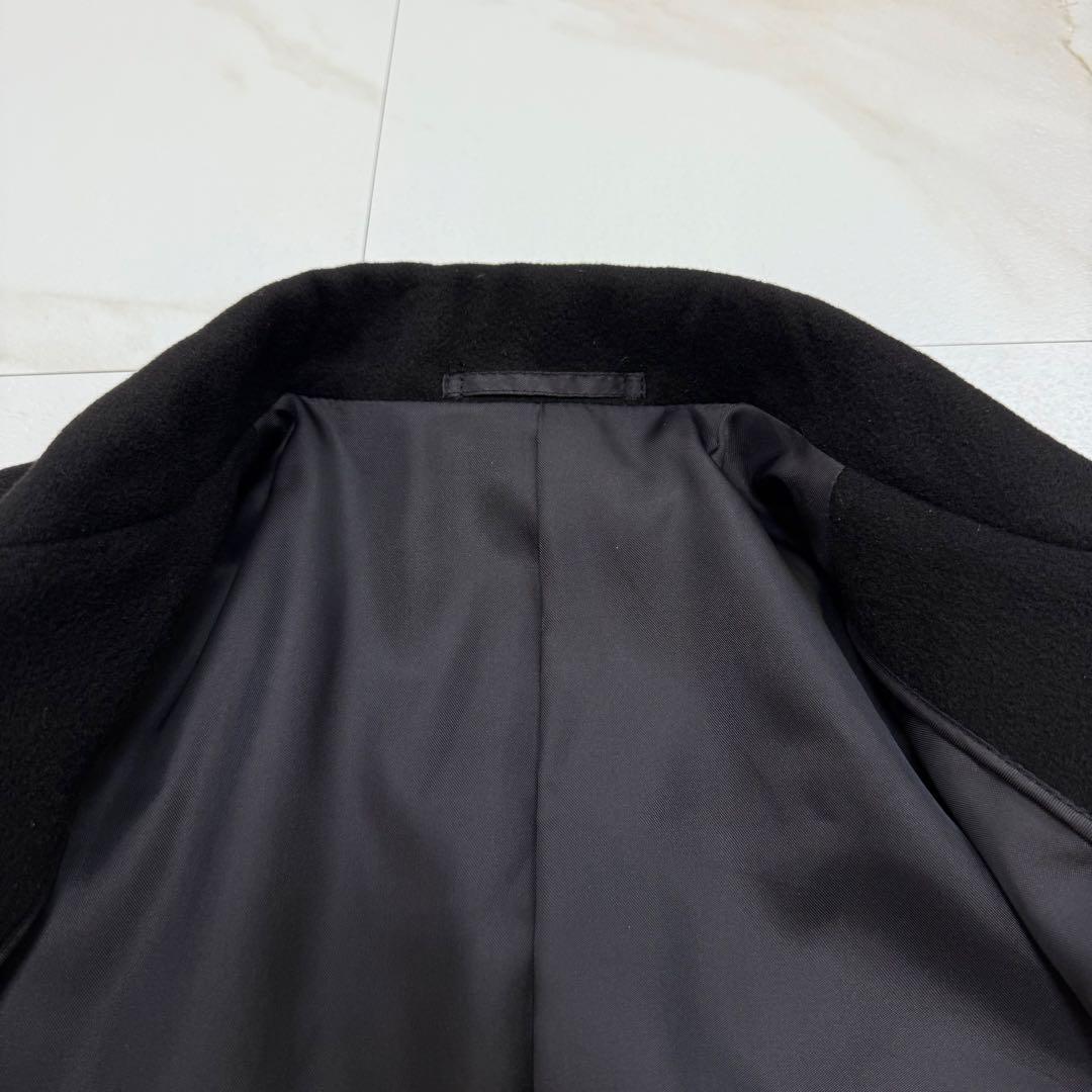 美品✨ダブルブレスト チェスターコート カシミヤ100% ロング丈