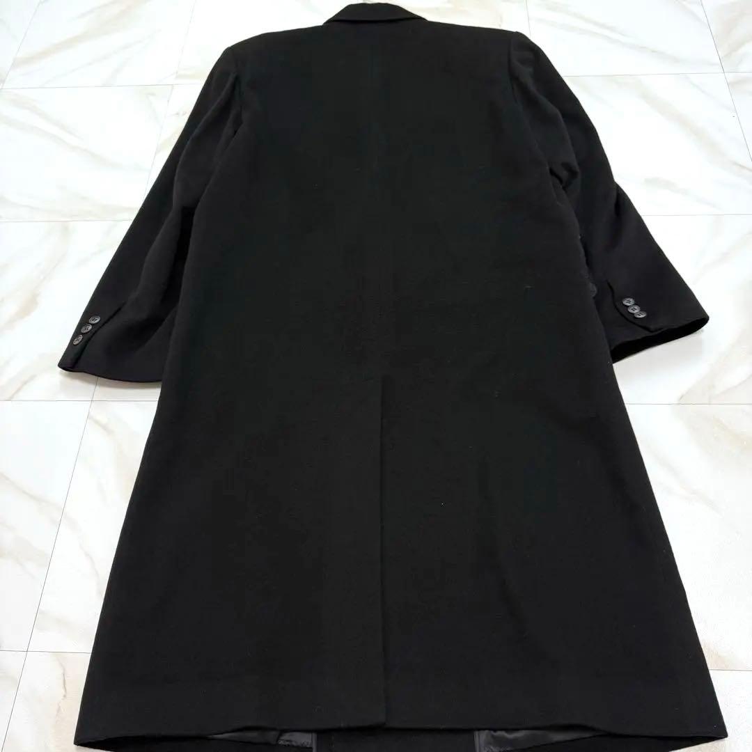 美品✨ダブルブレスト チェスターコート カシミヤ100% ロング丈