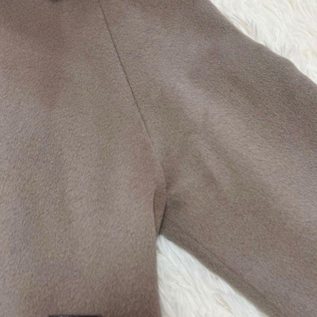 K.T KIYOKO TAKASE アンゴラウール Ａラインショートコート 9号