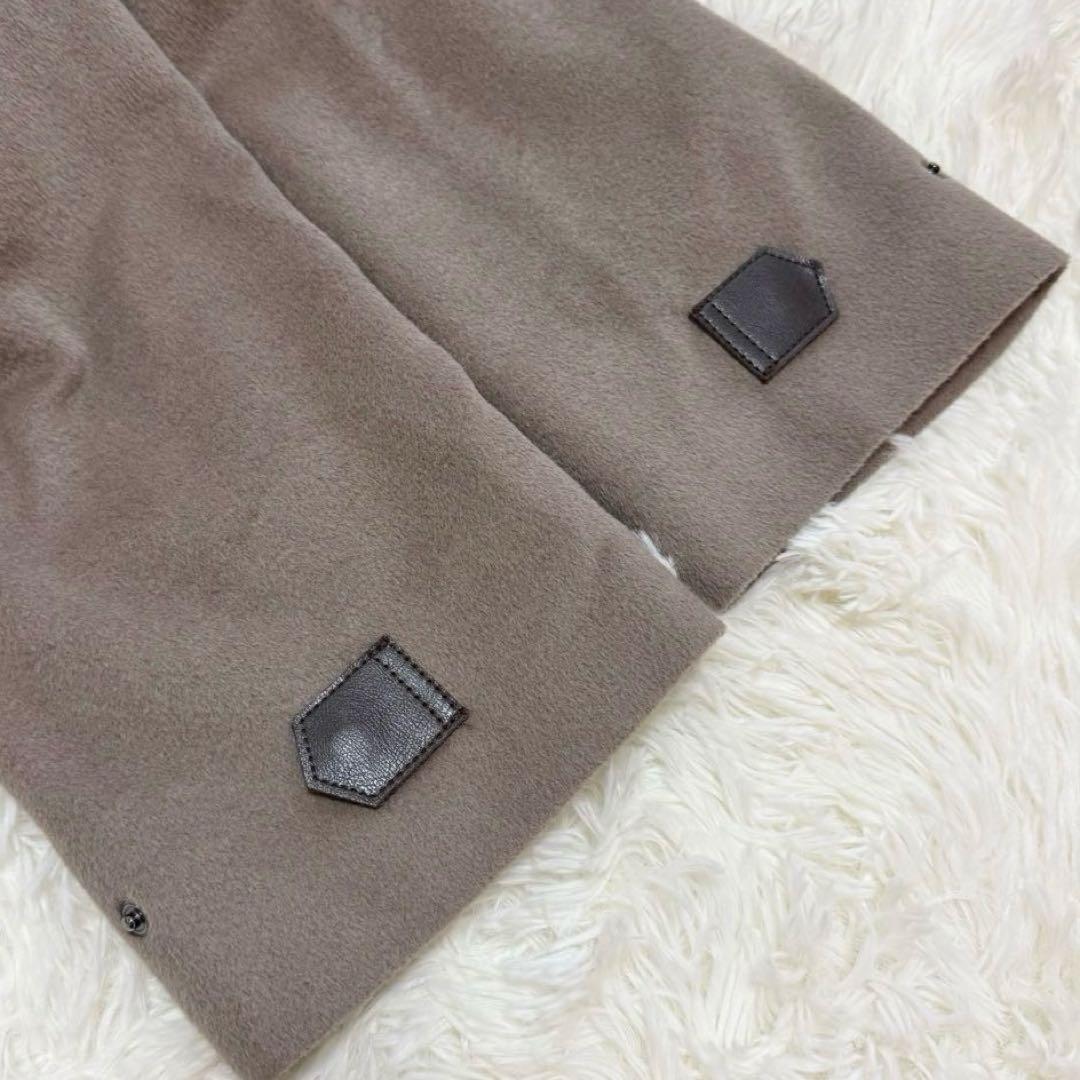 K.T KIYOKO TAKASE アンゴラウール Ａラインショートコート 9号