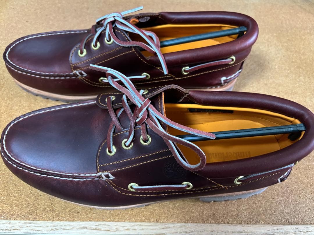 新品未使用 国内正規品 ティンバーランド 3 Eye バーガンディ 28cm