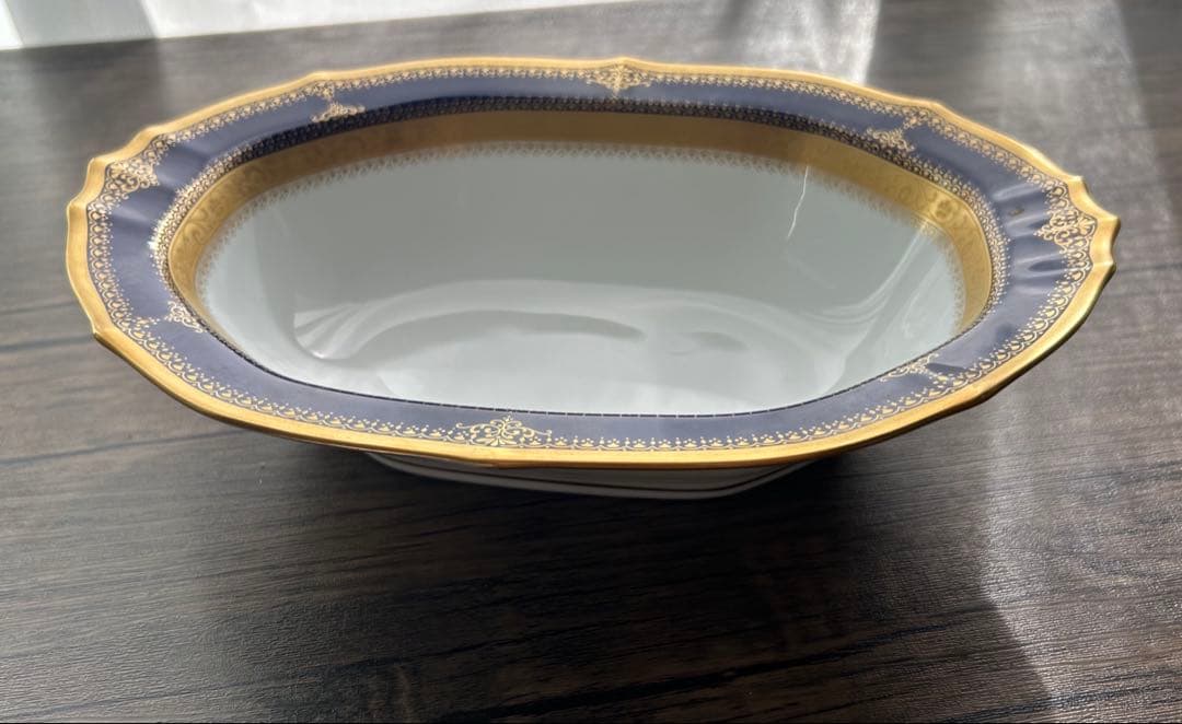 ノリタケINAGURATION オーバル深皿ダイヤモンドコレクション②