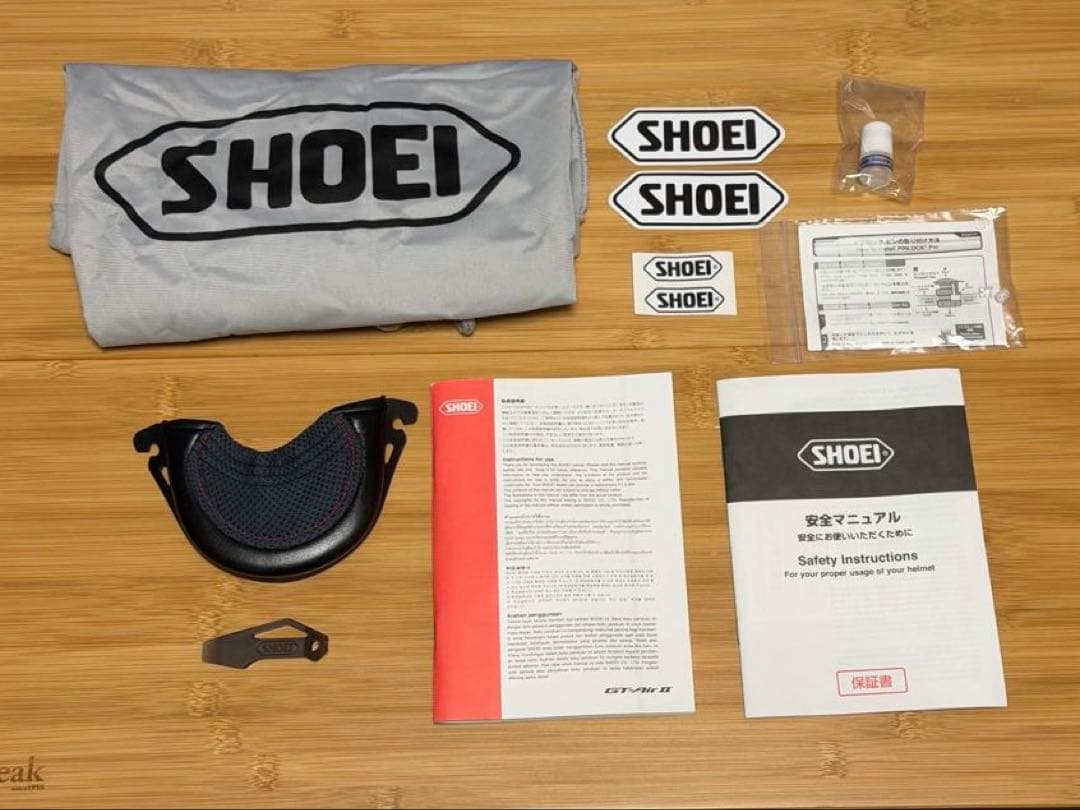 SHOEI GT-Air II EMBLEM SENA SRL2インカム付き