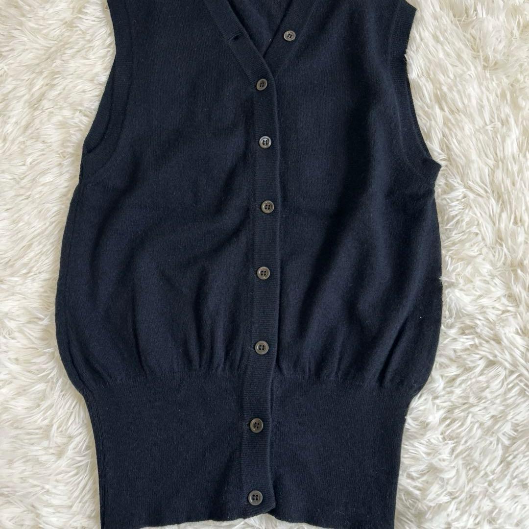 ✨タグ付き未使用✨マーガレットハウエル カシミヤ100% ニットベスト 2way