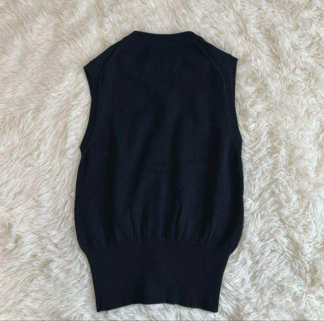 ✨タグ付き未使用✨マーガレットハウエル カシミヤ100% ニットベスト 2way