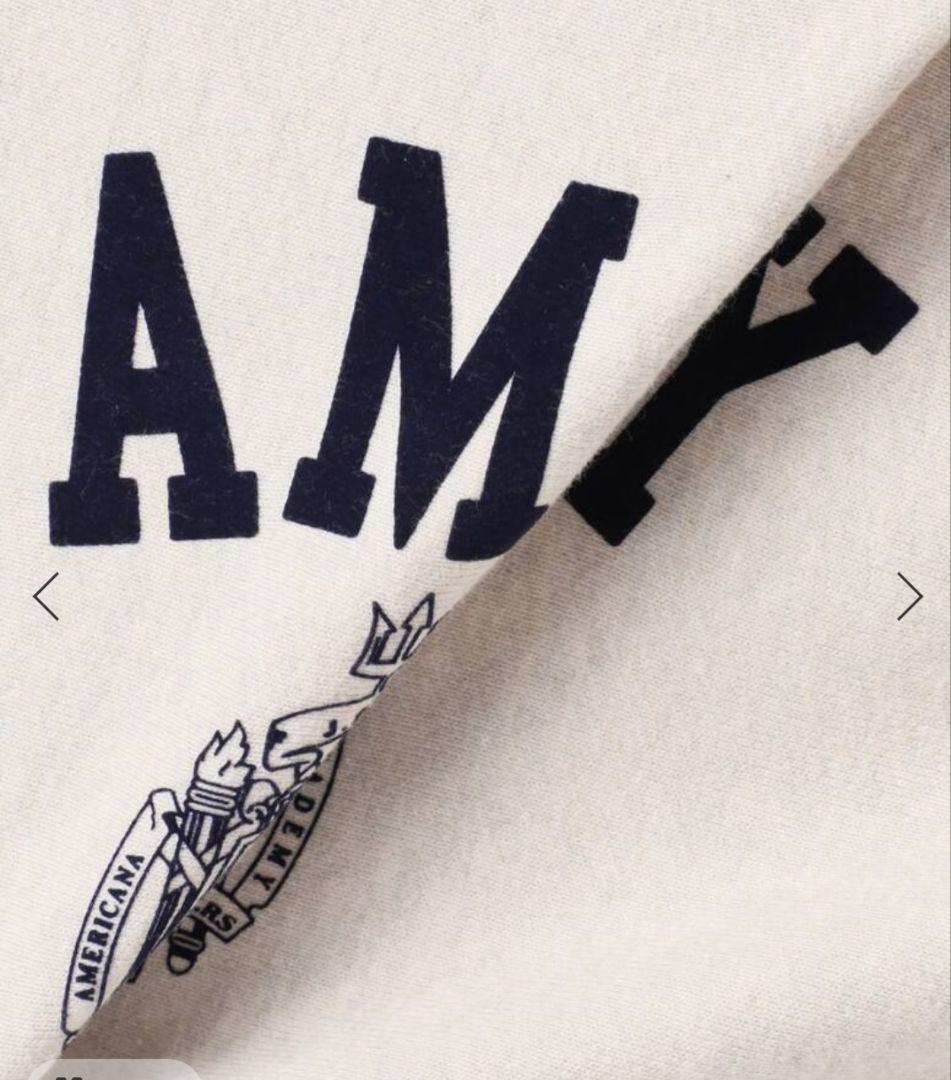 【AMERICANA】別注AMEY emblem C/N PULLOVER