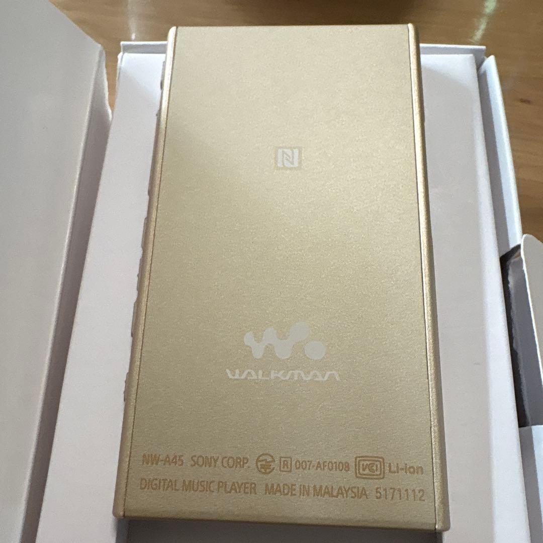 SONY NW-A45 デジタル音楽プレーヤー 16GB ペールゴールド