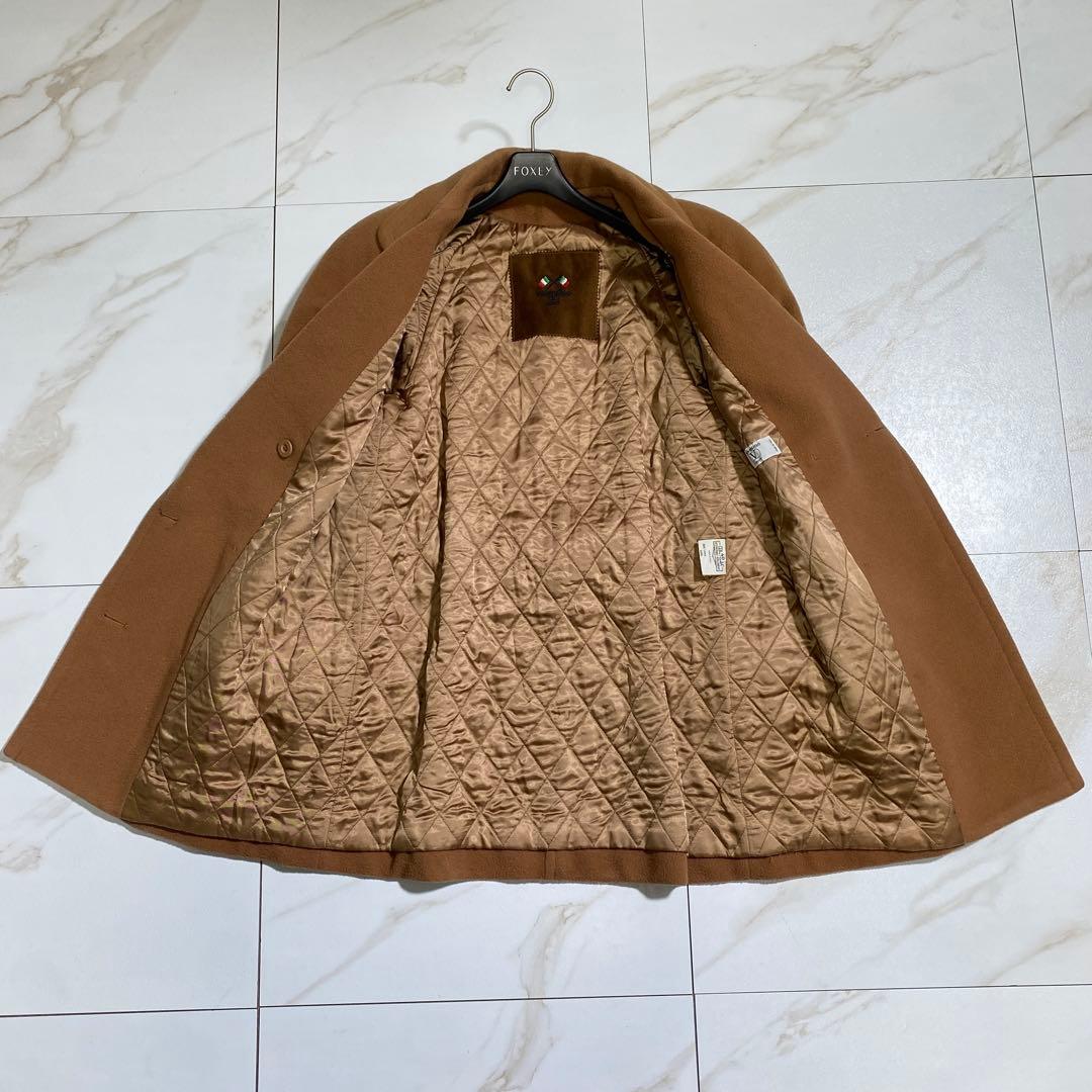 希少♡VALENTINO カシミヤ ダブルフェイスジャケットコート 金ボタン