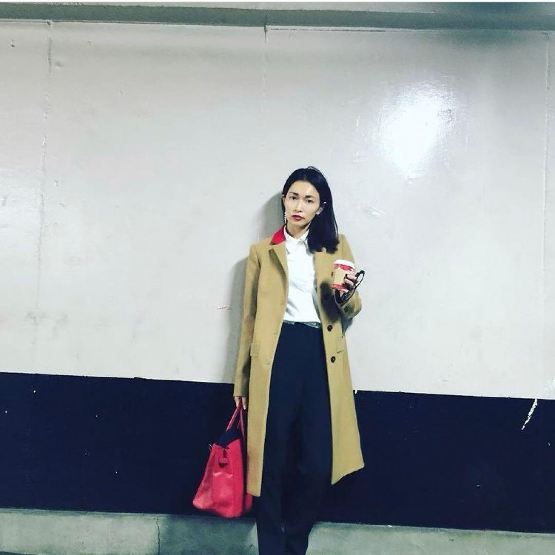 ジバンシー　ベージュ チェスターコート 34