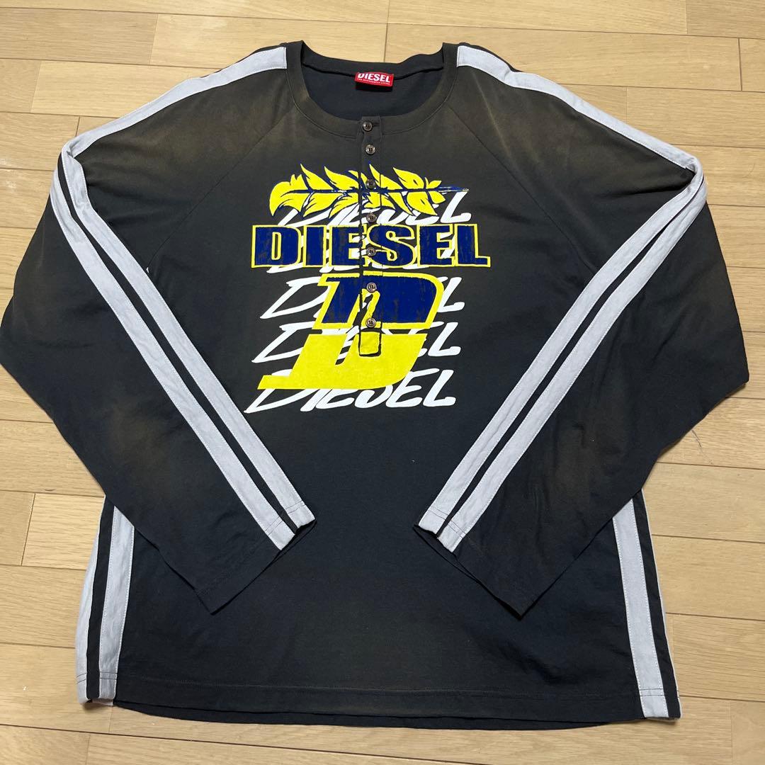 ace DIESEL T-ROXFINO-STRIPE Lサイズ