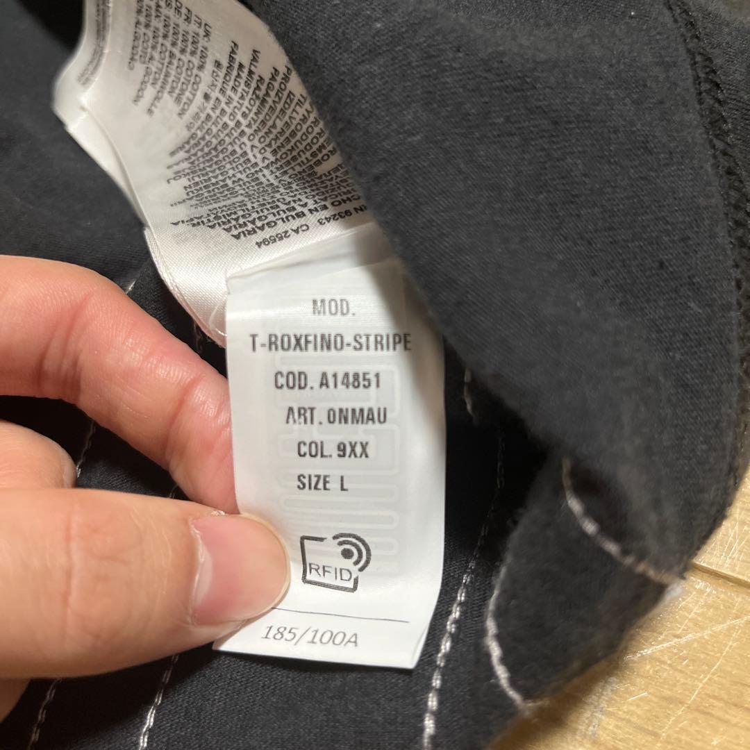 ace DIESEL T-ROXFINO-STRIPE Lサイズ