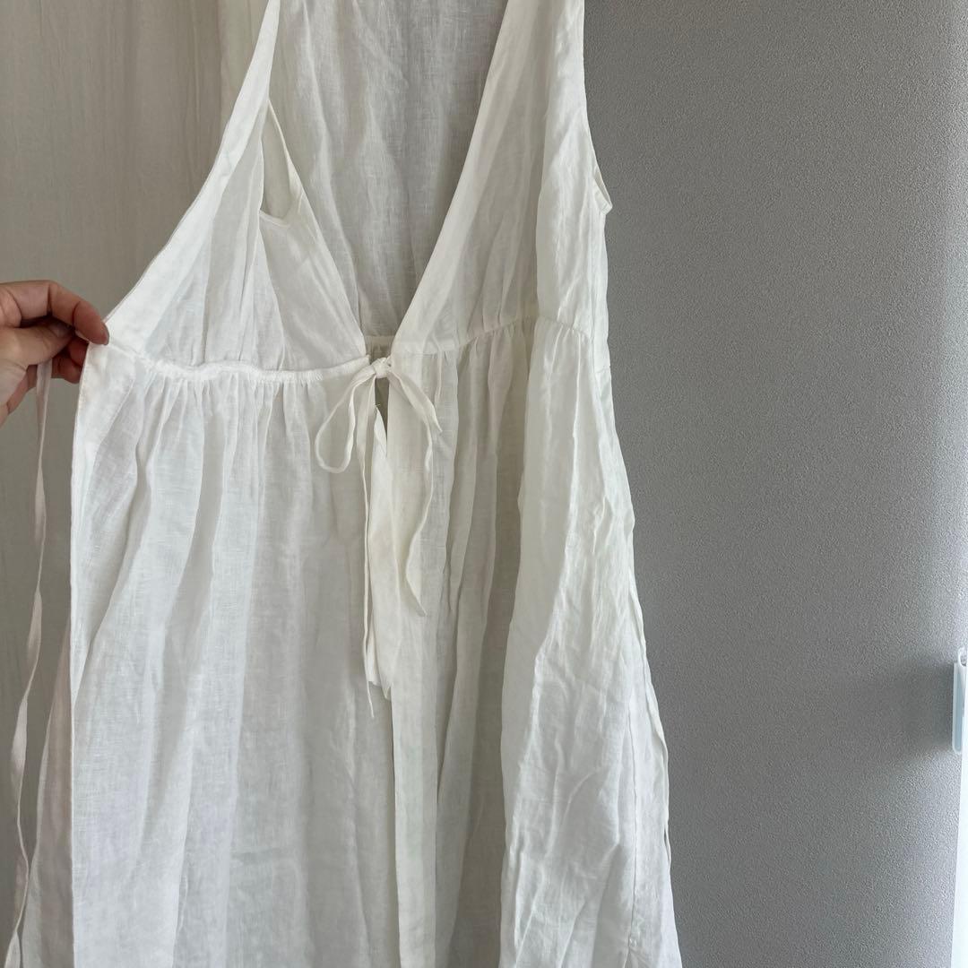 カシュクールエプロン/sanspoint サンポワン