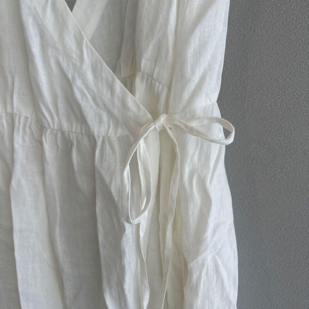 カシュクールエプロン/sanspoint サンポワン