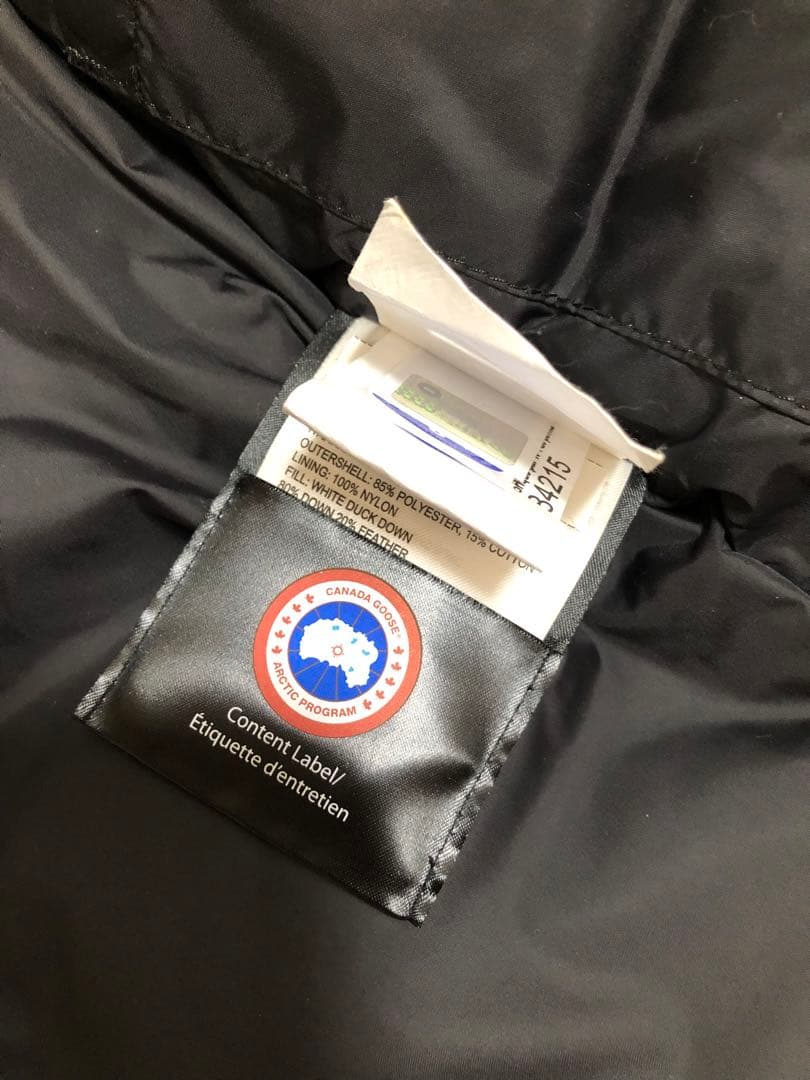  カナダグース ★ダウンベスト黒S（ M相当）