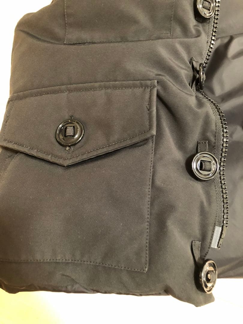  カナダグース ★ダウンベスト黒S（ M相当）