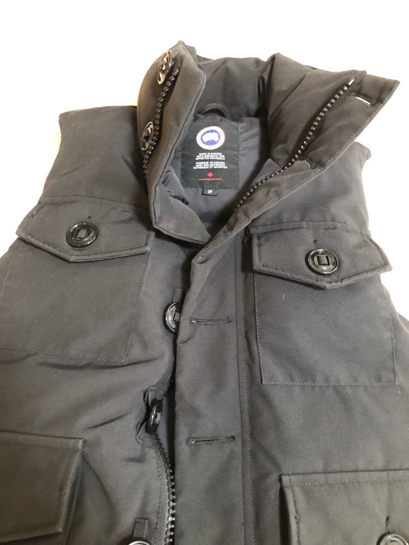  カナダグース ★ダウンベスト黒S（ M相当）