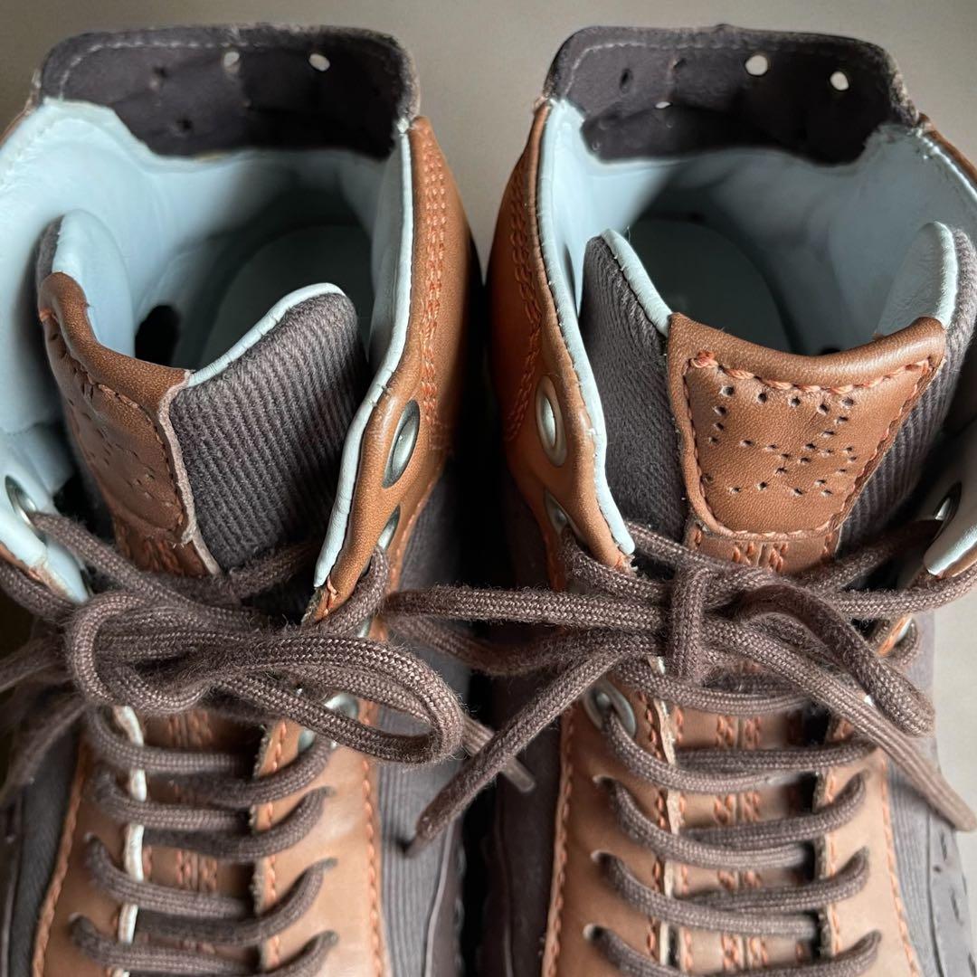 PUMA 2005 テイヤス レトロ ハイカットスニーカー 本革 24.5 希少