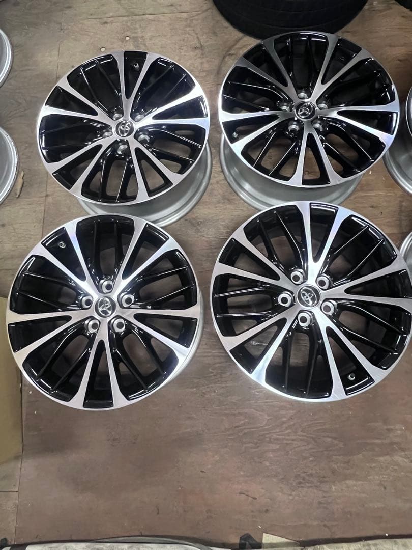 70 カムリ　WSレザーパッケージ　純正　ホイール18×8J50