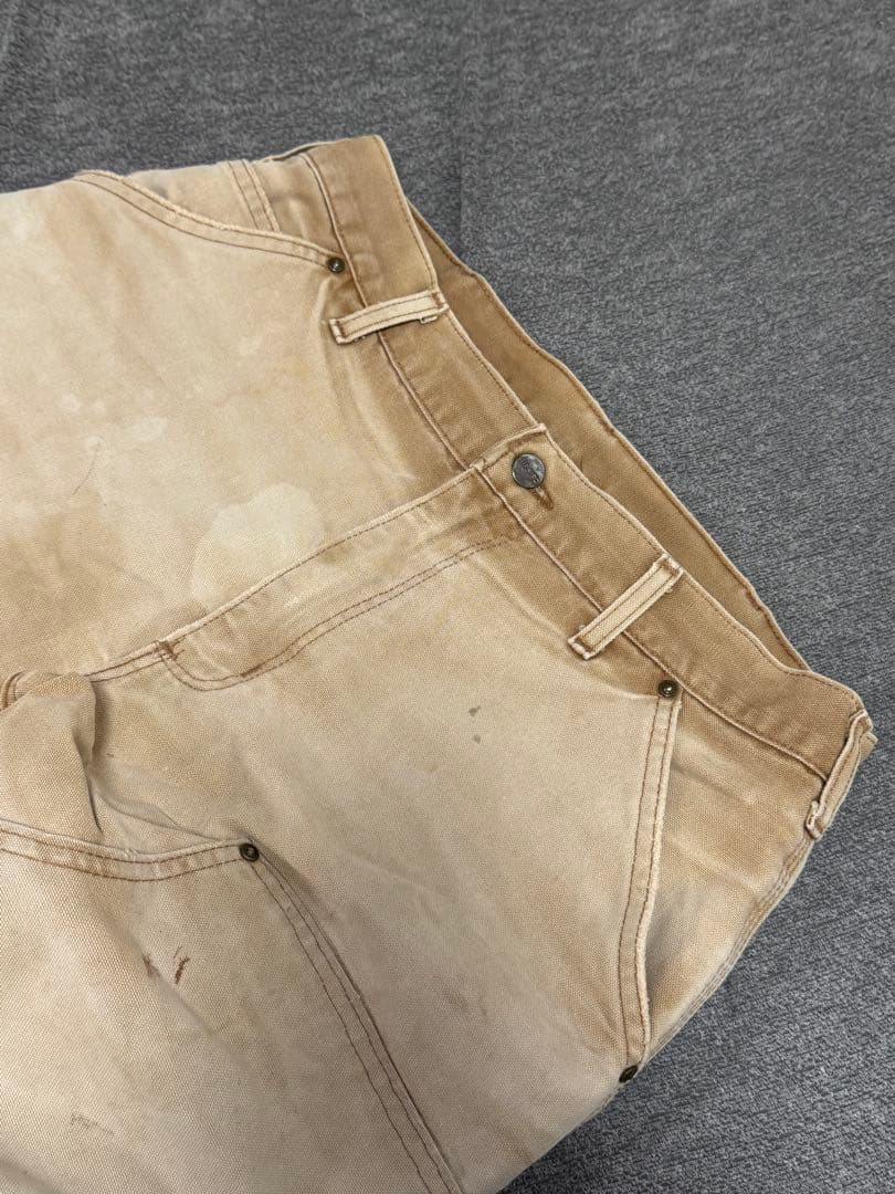 Carhartt ダブルニー ベージュ