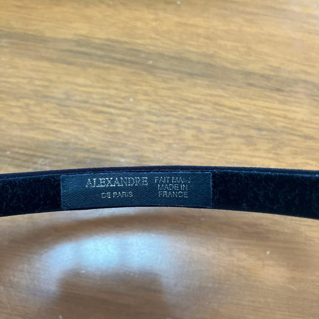 ALEXANDRE DE PARIS カチューシャ(1cm)