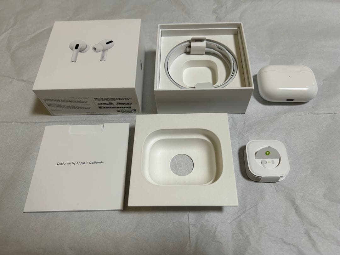 AirPods Pro 第1世代（本体、箱、ケーブル完備）
