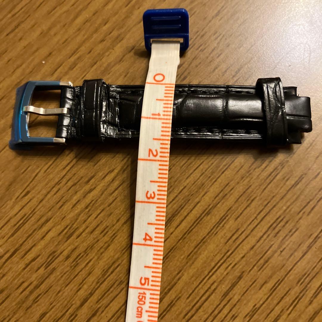 新品未使用　LOUIS VUITTON レザーベルト 本革 アリゲーター 黒