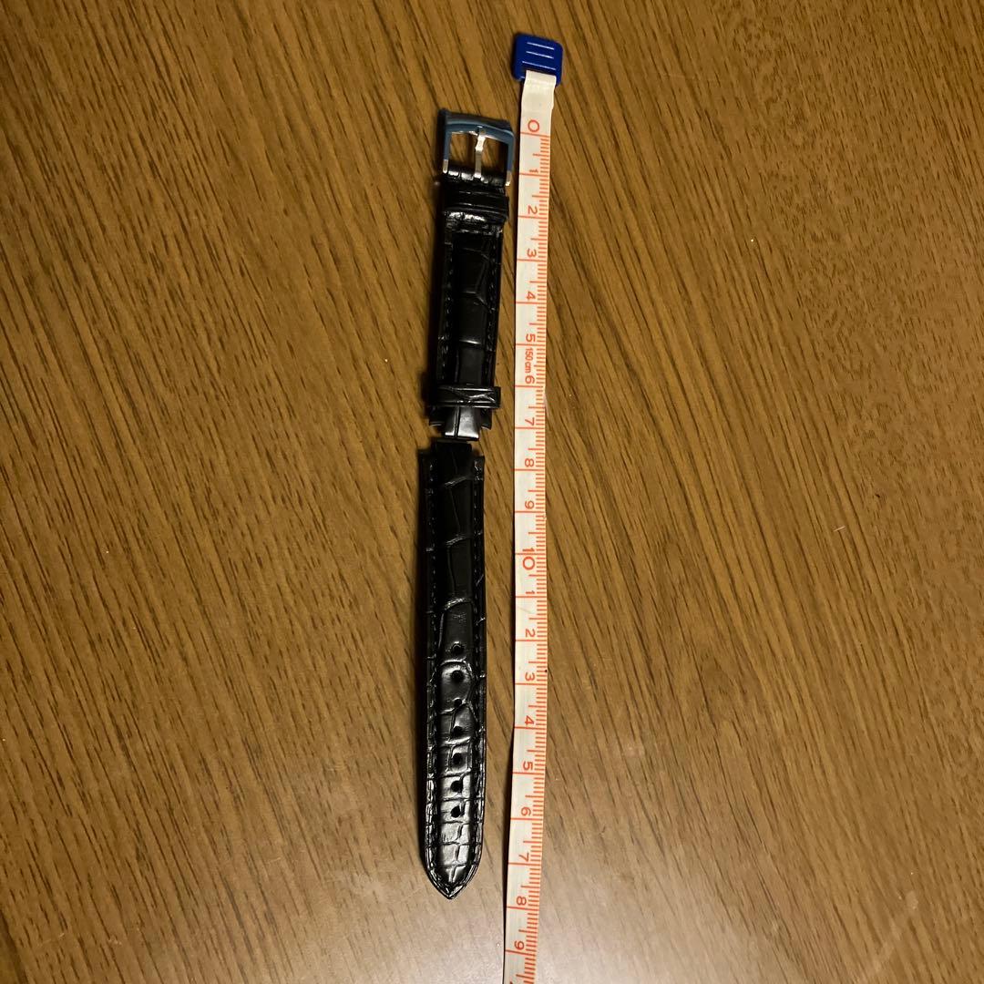 新品未使用　LOUIS VUITTON レザーベルト 本革 アリゲーター 黒