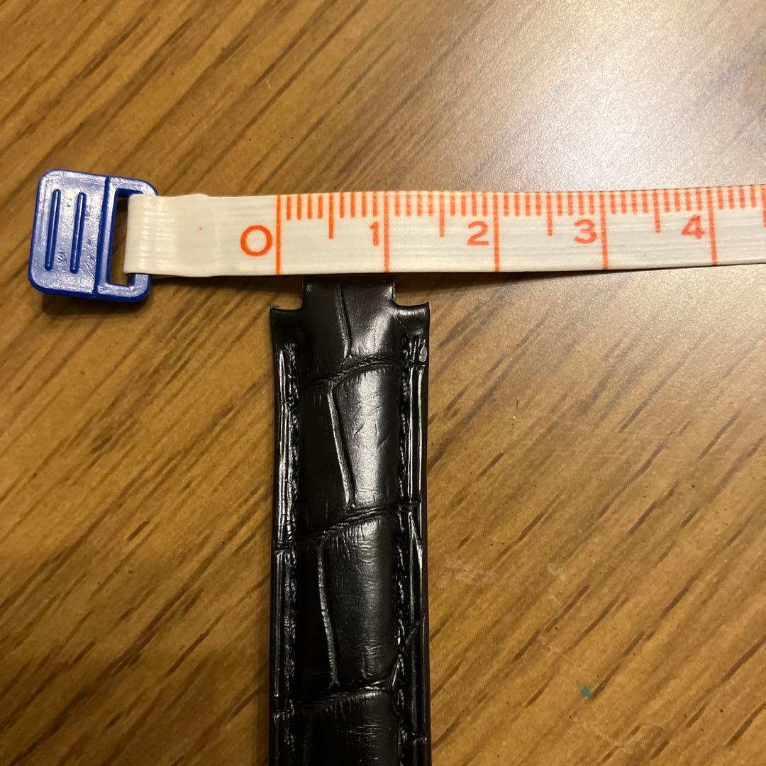 新品未使用　LOUIS VUITTON レザーベルト 本革 アリゲーター 黒