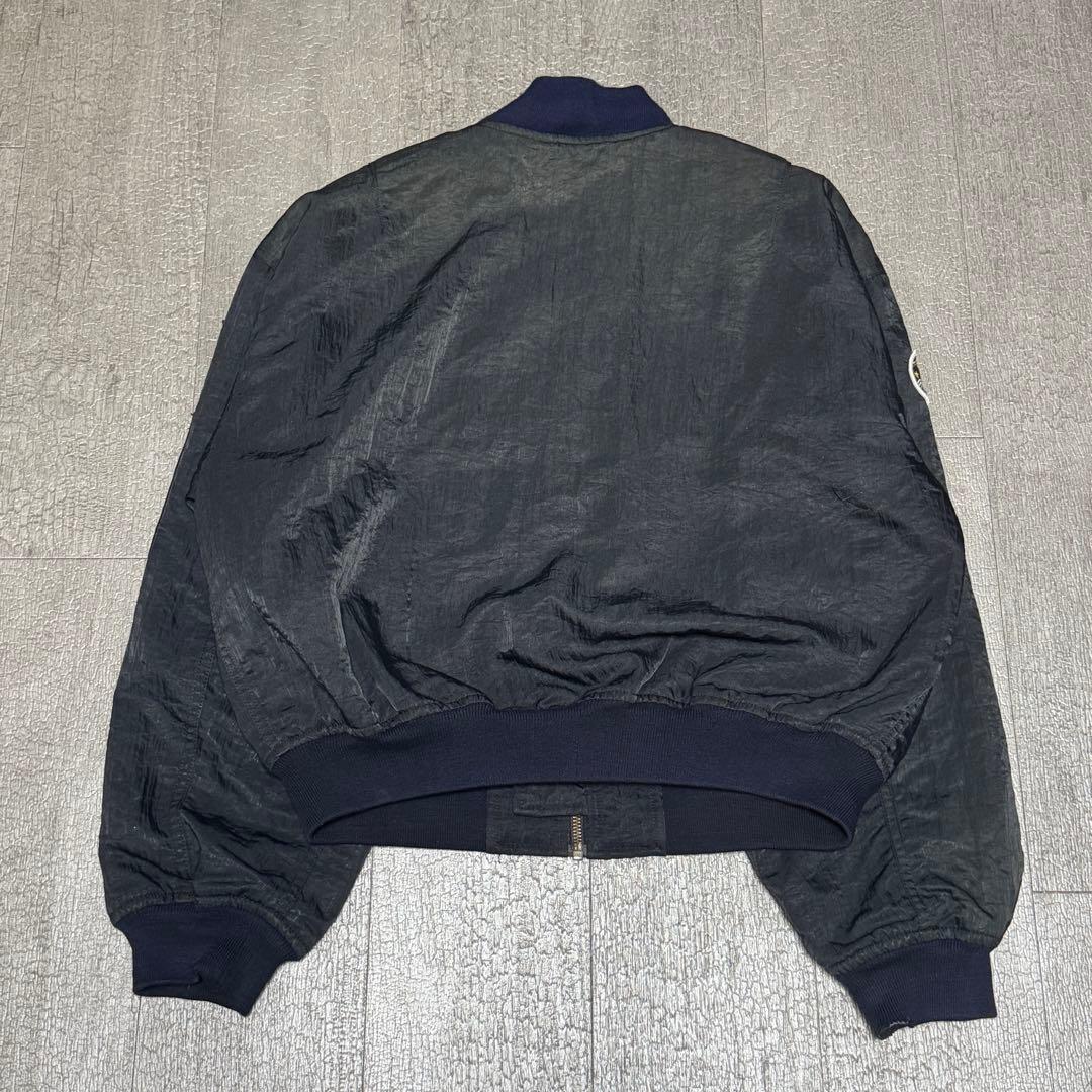 80s 90s vintage フライトジャケット パラシュートナイロン 短丈