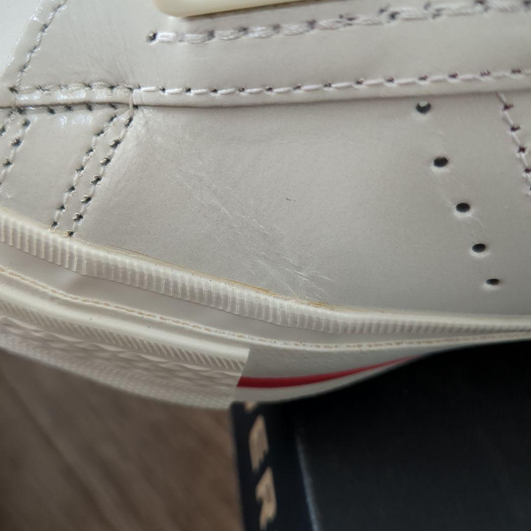 ジロー様　ALL STAR ホワイト/レッド スニーカー ベルクロ　27cm