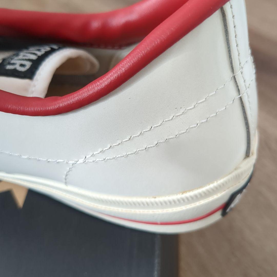 ジロー様　ALL STAR ホワイト/レッド スニーカー ベルクロ　27cm