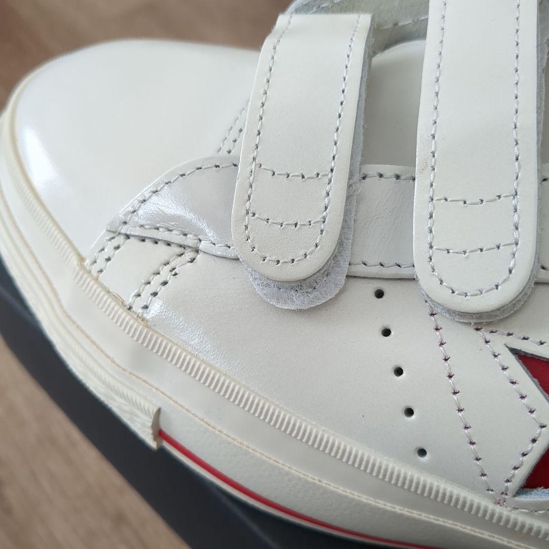 ジロー様　ALL STAR ホワイト/レッド スニーカー ベルクロ　27cm