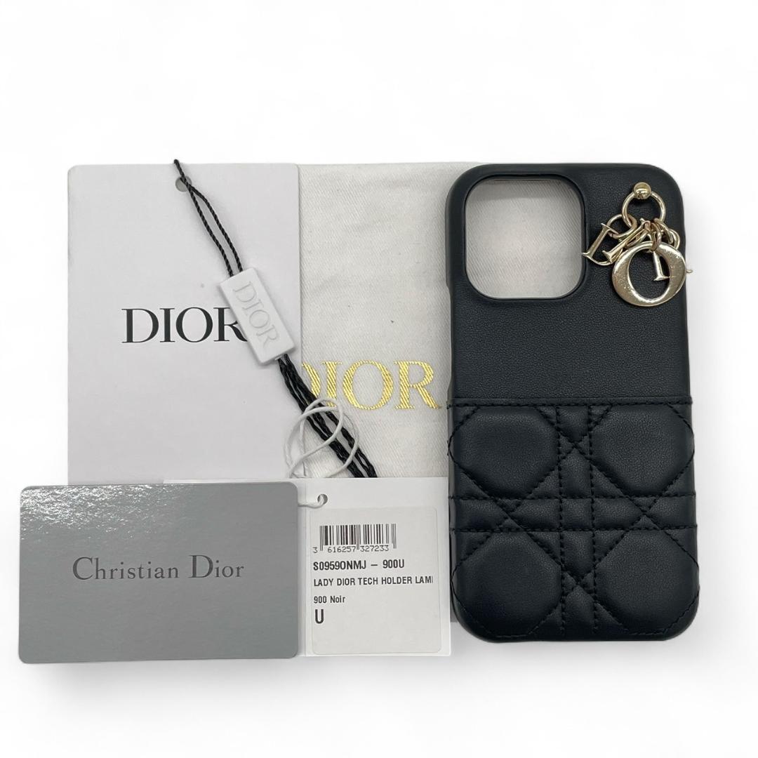 【新品未使用】ディオール Dior iPhone13pro ケース ラムスキン